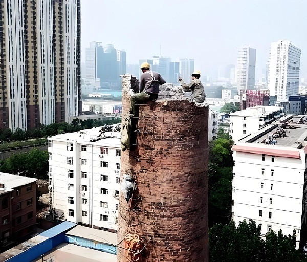 煙囪拆除：環保先行，守護我們的藍天